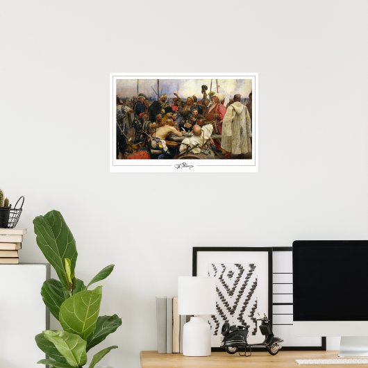 Ilya Repin Zedign Art Poster #21 (Heimbüro)