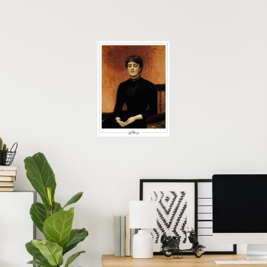 Ilya Repin Zedign Art Poster #34 (Heimbüro)