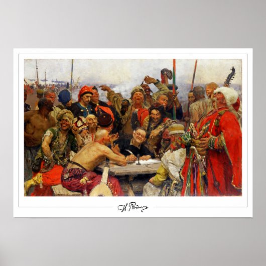 Ilya Repin Zedign Art Poster #788 (Vorne)