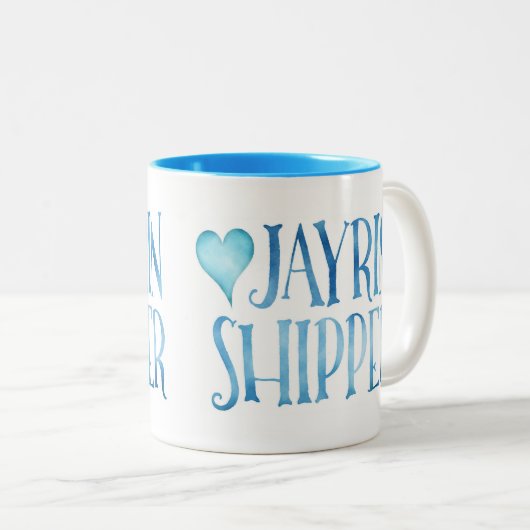 Ilyon zeichnet Jayrin Verlader-Tasse auf Zweifarbige Tasse (VorderseiteRechts)