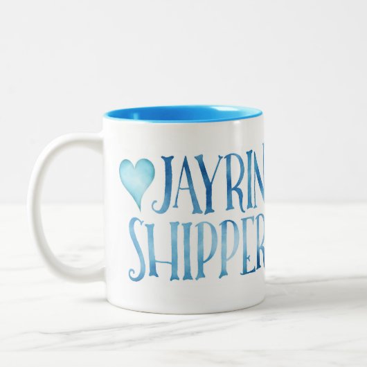 Ilyon zeichnet Jayrin Verlader-Tasse auf Zweifarbige Tasse (Links)