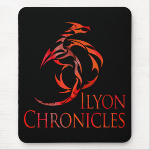 Ilyon zeichnet roten Drachen Mousepad auf