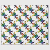 ILYrainbowFinal Geschenkpapier (Flach)