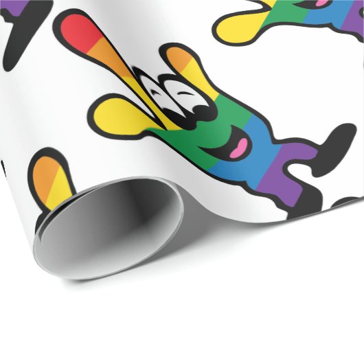 ILYrainbowFinal Geschenkpapier (Rolleneckpunkt)