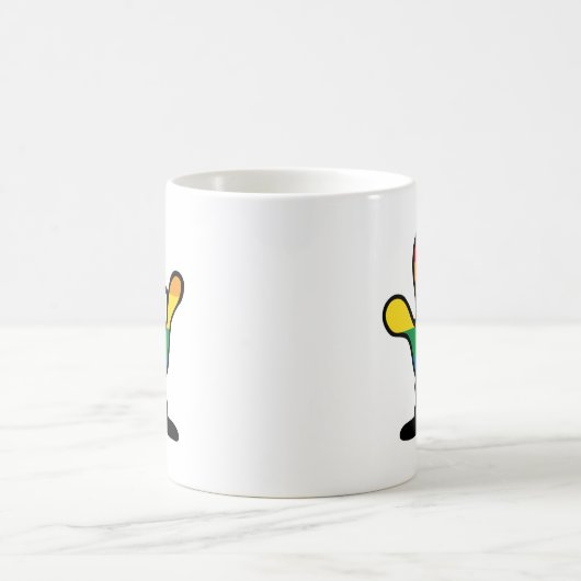 ILYrainbowFinal Kaffeetasse (Mittel)