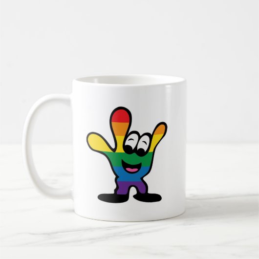 ILYrainbowFinal Kaffeetasse (Links)