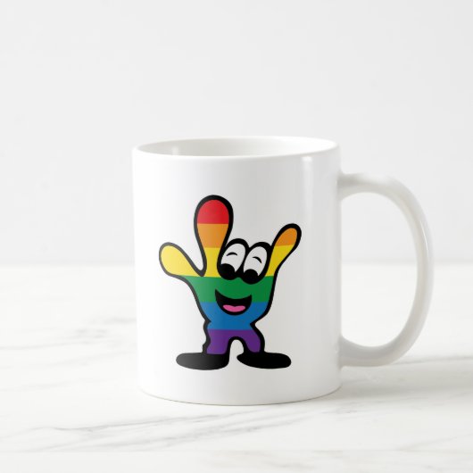 ILYrainbowFinal Kaffeetasse (Rechts)