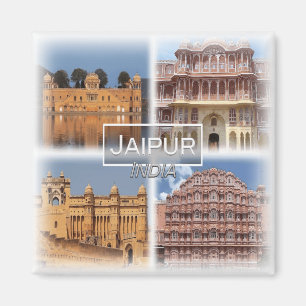 IM032 Asien, Indien, Jaipur, Kühlschrank Magnet