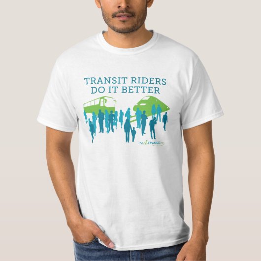 IM4Transit.org -- "Durchfahrt-Reiter verbessert er T-Shirt (Vorderseite)