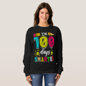 I'm 100 Days Smarter Student 100th School Day Chal Sweatshirt (Vorne ganz)