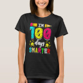 I'm 100 Days Smarter Student 100th School Day Chal T-Shirt (Vorderseite)
