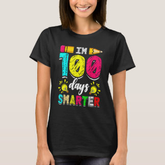 I'm 100 Days Smarter Student 100th School Day Chal T-Shirt