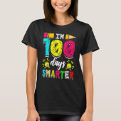 I'm 100 Days Smarter Student 100th School Day Chal T-Shirt (Vorderseite)