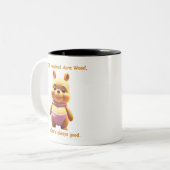 Im 100 Hektar großen Wald Zweifarbige Tasse (Vorderseite Links)