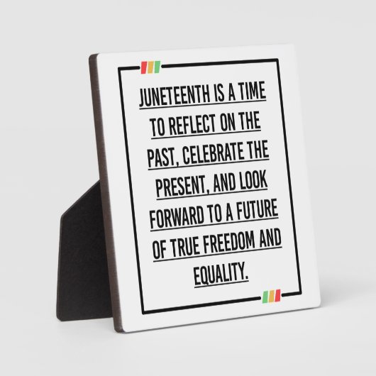 Im 19. Jahrhundert: Freiheit Afrikanischer Amerika Fotoplatte (Vorderseite)