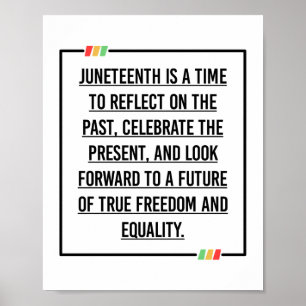 Im 19. Jahrhundert: Freiheit Afrikanischer Amerika Poster