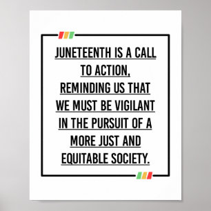 Im 19. Jahrhundert: Freiheit Afrikanischer Amerika Poster