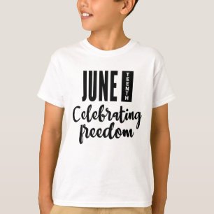 Im 19. Jahrhundert: Freiheit Afrikanischer Amerika T-Shirt