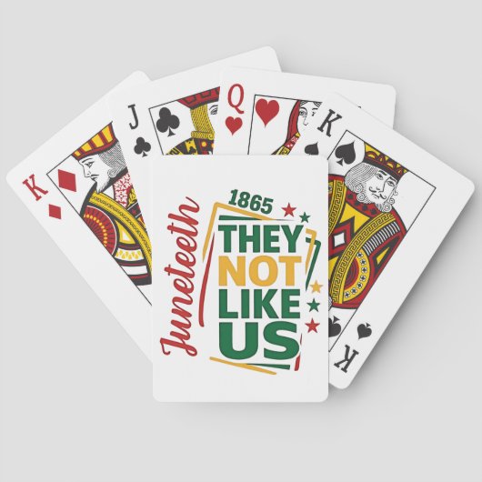 Im 19. Jahrhundert mögen sie die schwarze Geschich Spielkarten (Rückseite)