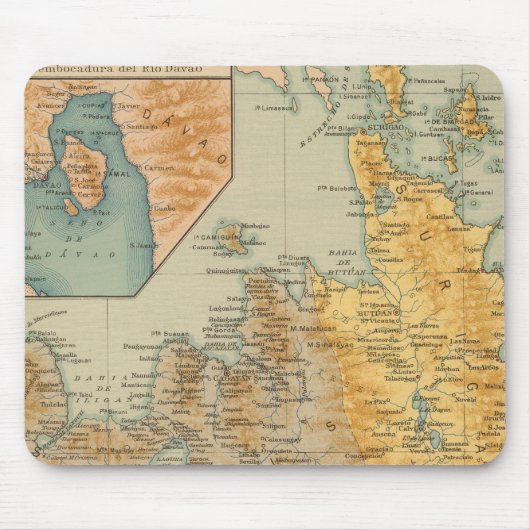 Im 27. Osten Mindanao Mousepad (Vorne)