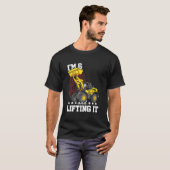 I'M 6 And Lifting It Construction Truck 6Th T-Shirt (Vorne ganz)
