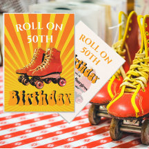im 70er Geborener 50. GeburtstagsrollenSkate