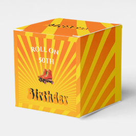 im 70er Geborener 50. GeburtstagsrollenSkate Geschenkschachtel