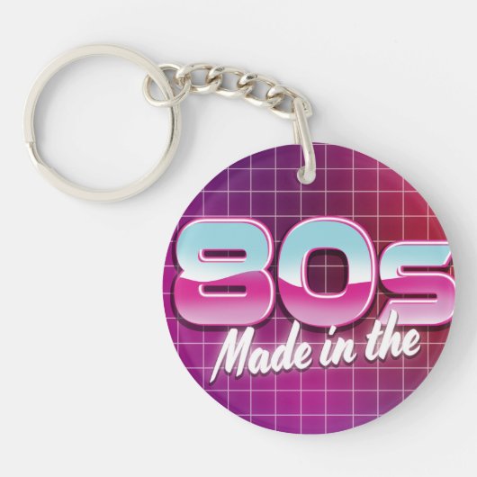 Im 80er-Magneten hergestellt Schlüsselanhänger (Vorderseite)