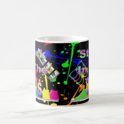 Im 80er stecken kaffeetasse (Mittel)