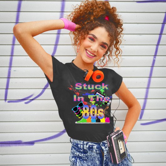 Im 80er stecken T-Shirt
