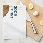 I'm 8 and a Sloth-ly Good Time Classic T-Shirt Geschirrtuch (Viertel Falte)