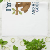 I'm 8 and a Sloth-ly Good Time Classic T-Shirt Geschirrtuch (Gefaltet)