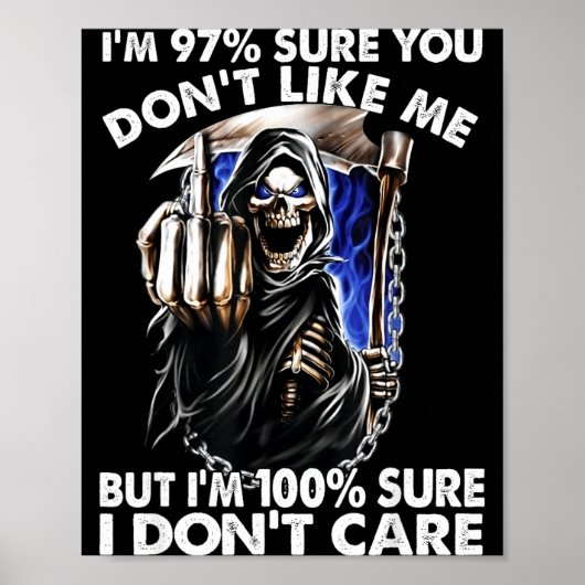 Im 97% Sure You Dont Like Me  Poster (Vorne)
