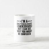 I'm A Bacteriologist Not A Magician Funny Kaffeetasse (Mittel)