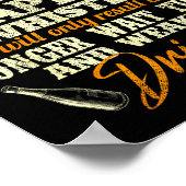 I'm A Bartender Not A Dog - Tapster Bartending Bar Poster (Ecke)