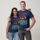 Im A Bauer Stepdad Happy Vathers Day Tractor T-Shirt (Unisex)