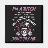 I'm A Beautiful Intelligent Thoughtful Caring Hone Magnet (Vorne)