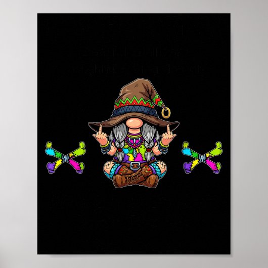 I'm A Beautiful Intelligent Thoughtful Caring Hone Poster (Vorne)