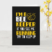 Im a Beekeeper Karte (Gelbe Blume)