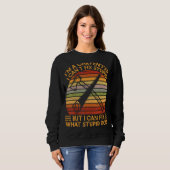 Im A Carpenter Woodworking Woodworking Worker Sweatshirt (Vorne ganz)