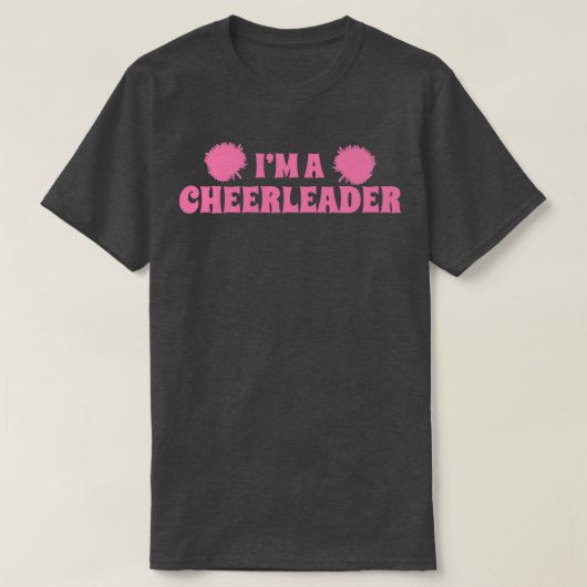 Im a cheerleader Cheerleader Gift Idea T-Shirt (Design vorne)