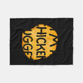 I'm A Chicken Nugget Funny Lazy Easy Halloween Cos Fleecedecke (Vorderseite (Horizontal))