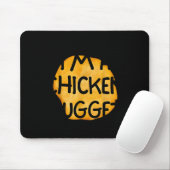 I'm A Chicken Nugget Funny Lazy Easy Halloween Cos Mousepad (Mit Mouse)