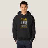 Im A Christian Under Construction Gods Not Done Me Hoodie (Vorne ganz)