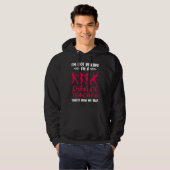 Im A Dance Teacher Dancing Dancer Hoodie (Vorne ganz)