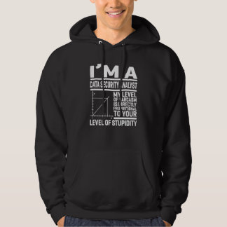 I'm A Data Security My Level Of Sarcasm Is Directl Hoodie