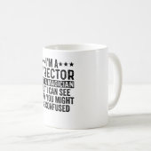 I'm A Director Not A Magician Funny Kaffeetasse (VorderseiteRechts)