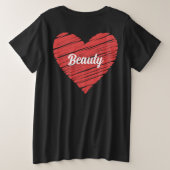 I'm a diva and a drama queen große größe T-Shirt (Design Rückseite)