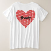 I'm a diva and a drama queen große größe T-Shirt (Design Rückseite)