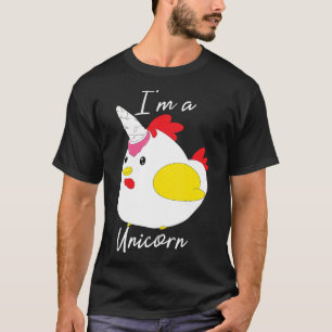 Im A Einicorn Chicken Ice Cream Cone T-Shirt